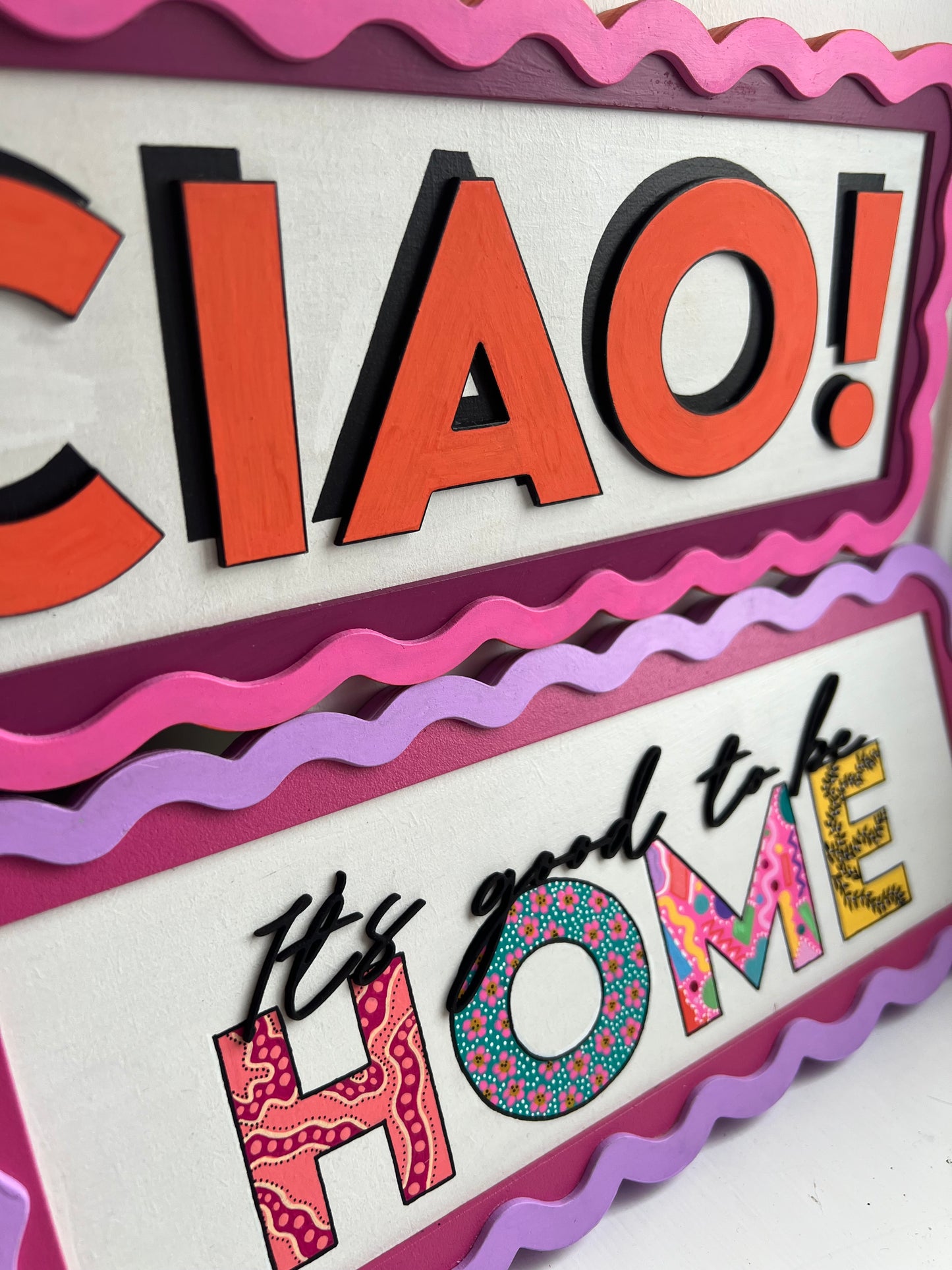 CIAO! Wall sign