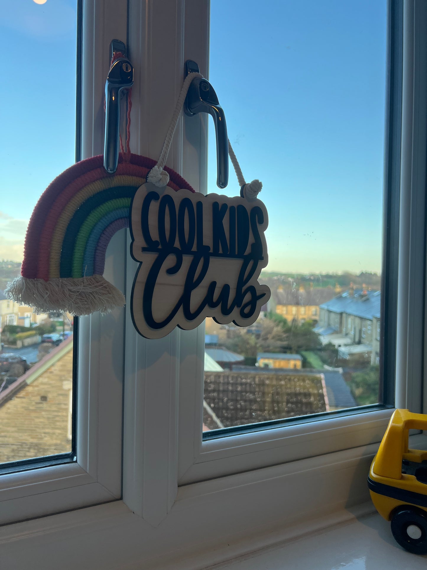 Cool kids club hanging sign-playroom-nursery decor