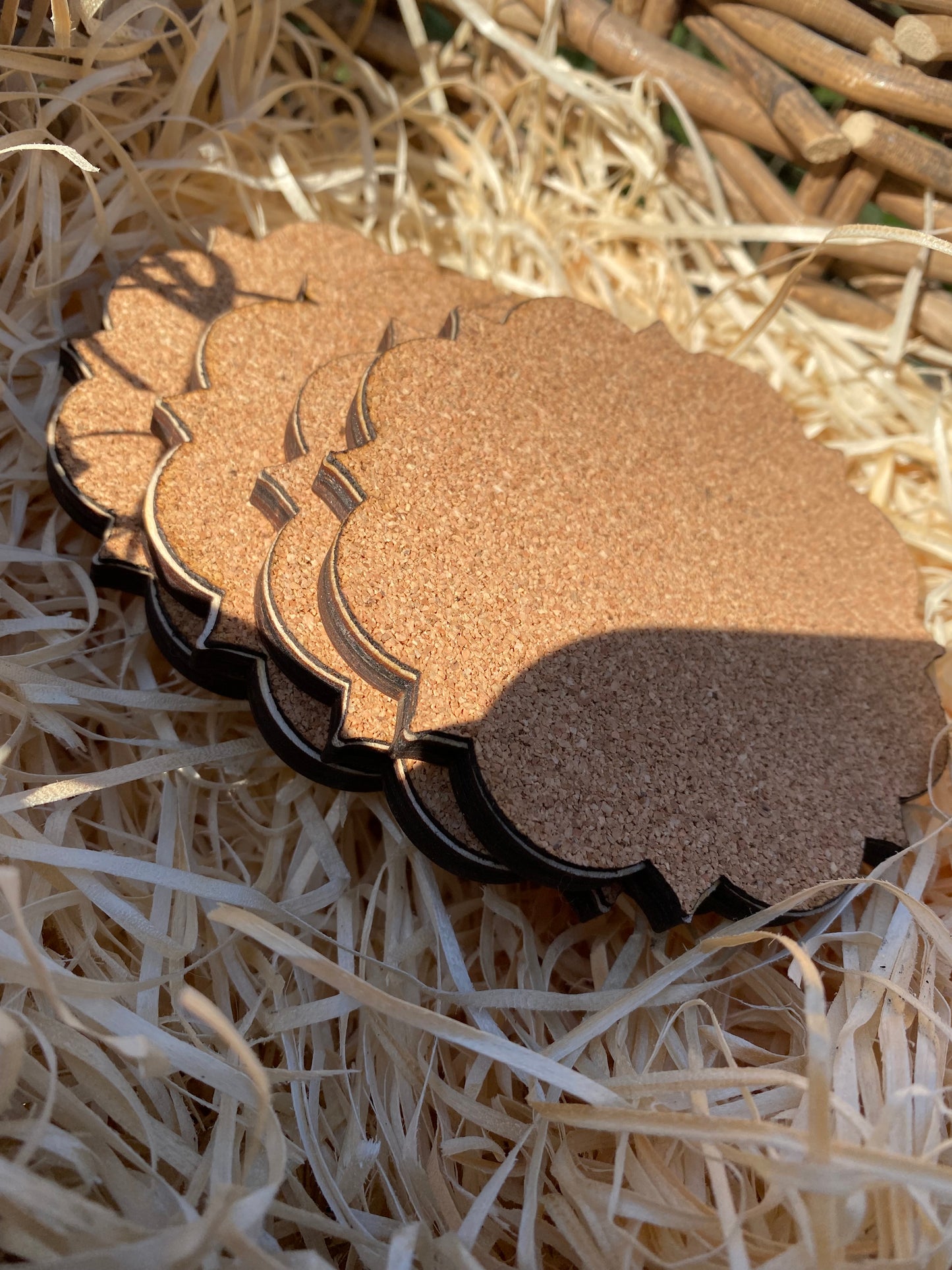 Mandala coasters-Set of four coasters