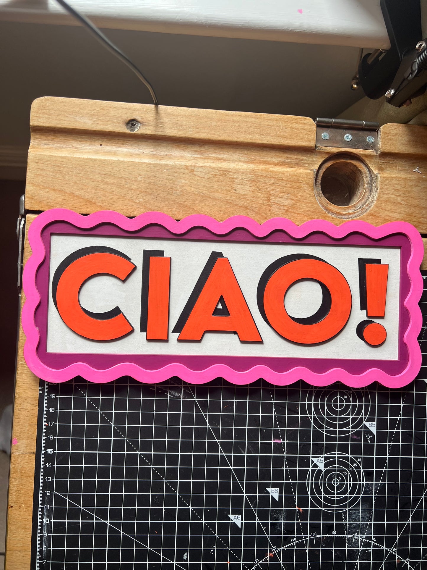 CIAO! Wall sign