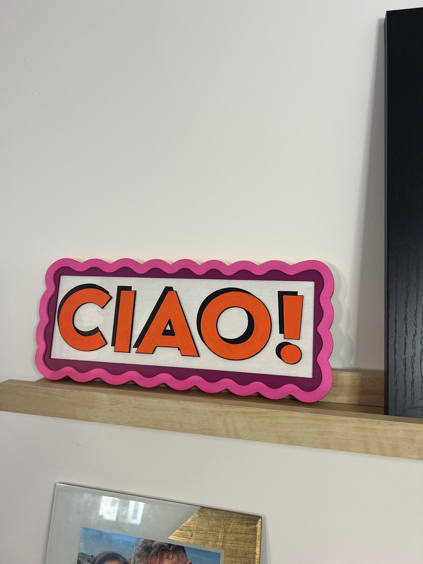 CIAO! Wall sign