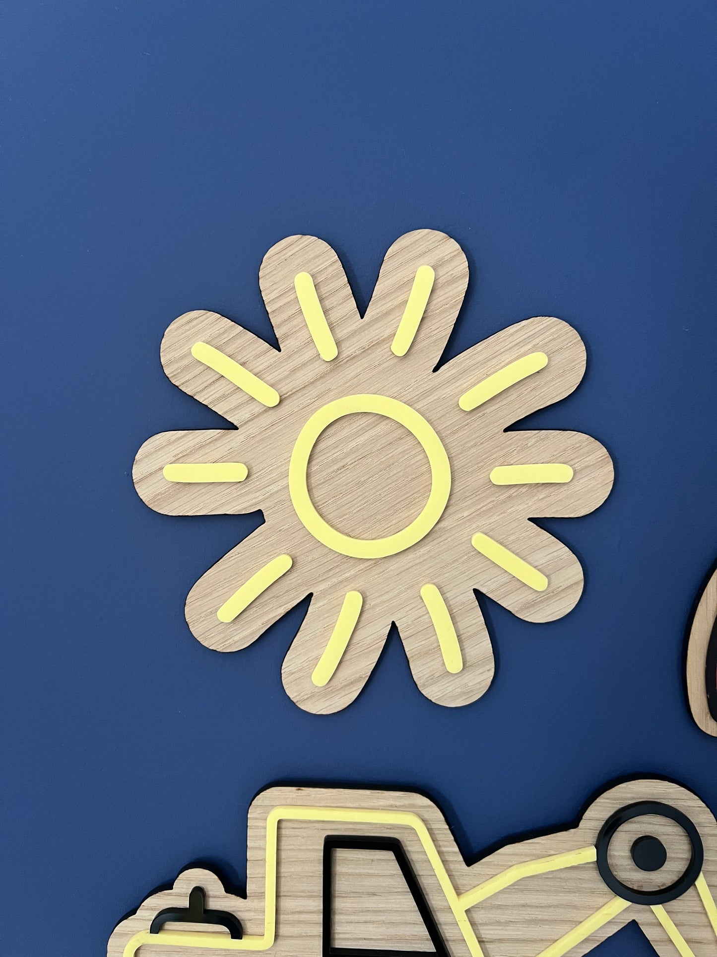 Sunshine wall art-kids bedroom/Nursery wall sign