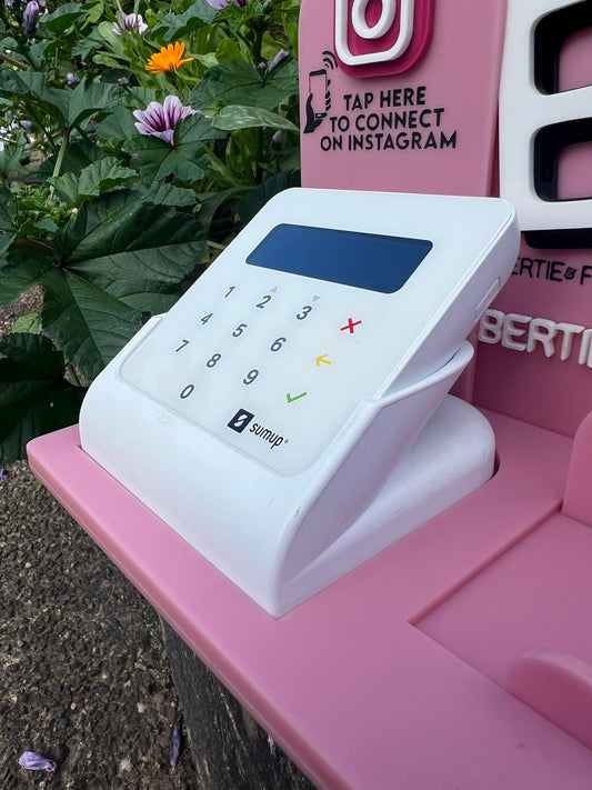 Tap to connect base upgrade- card machine holder base only