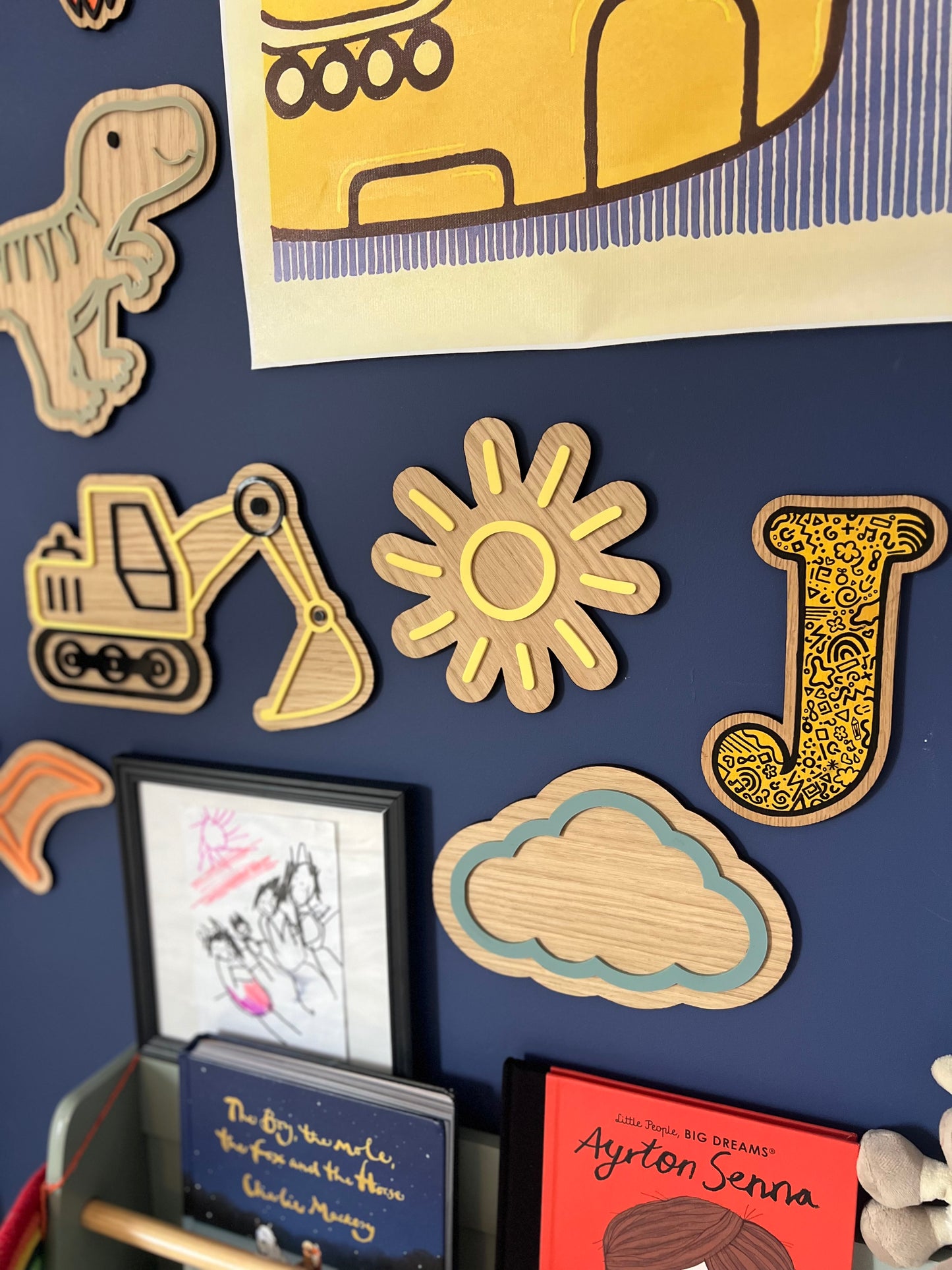 Cloud wall sign-kids bedroom and nursery decor