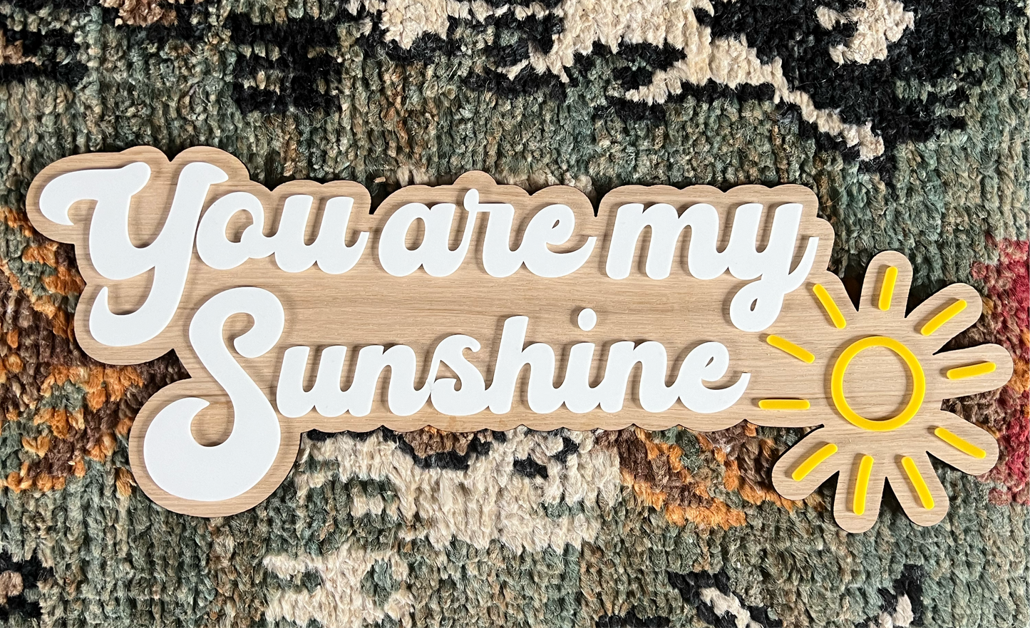 You are my sunshine-Nursery decor-bedroom sign