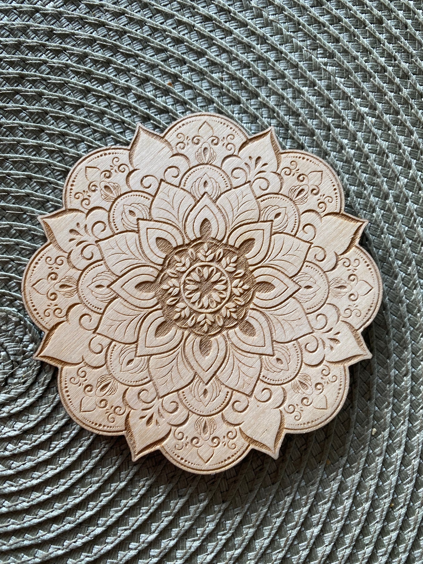 Mandala coasters-Set of four coasters