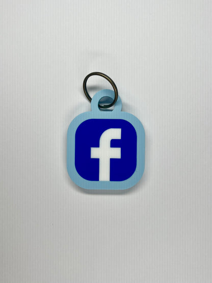 Tap to connect-social media key ring