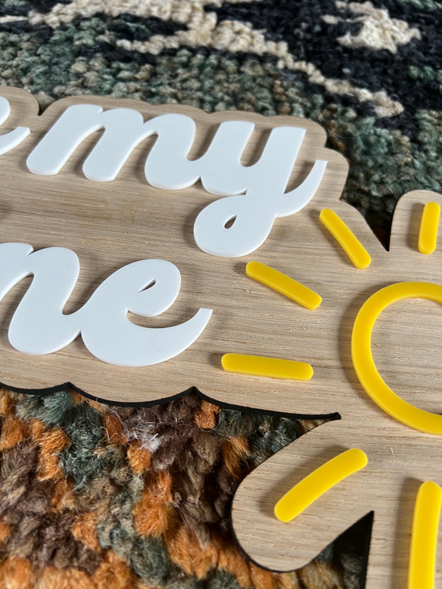 You are my sunshine-Nursery decor-bedroom sign