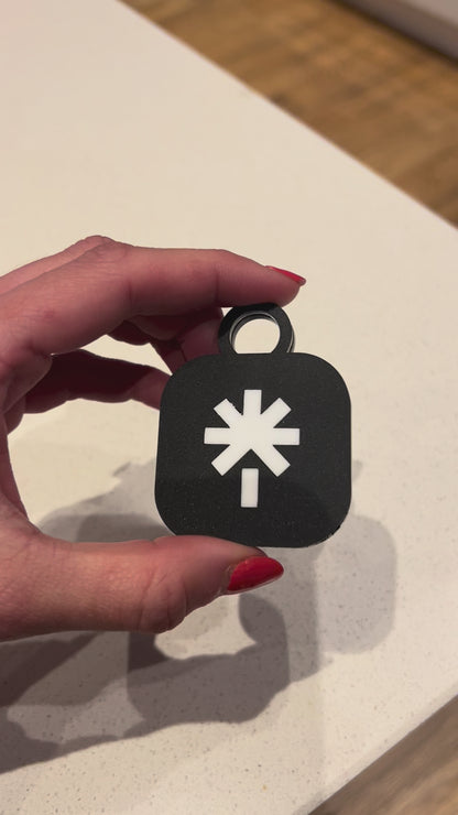 Tap to connect-social media key ring